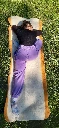 Natuurlijk_Mild Yoga mat onion yellow 100% Belgian wool.webp
