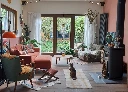 natuurlijk mild ruitjes en kat wollen yoga mat.webp