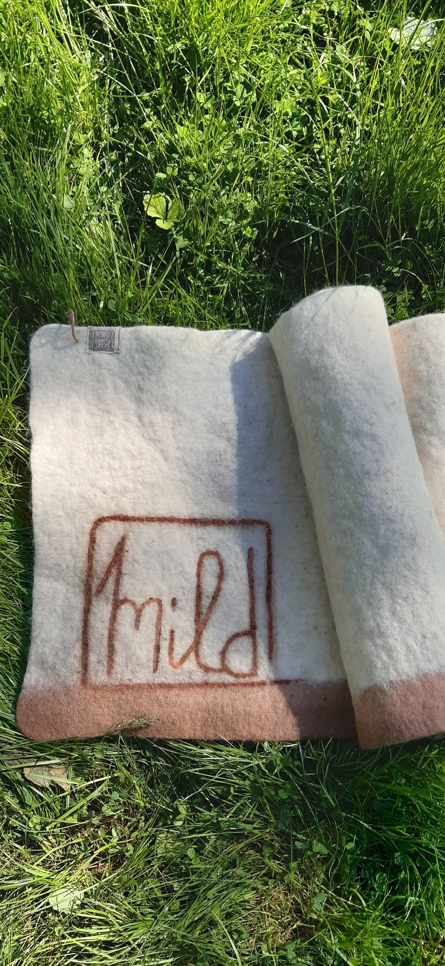 Yin Yoga Mat-Garden Colours-Walnut Husks and Avocado