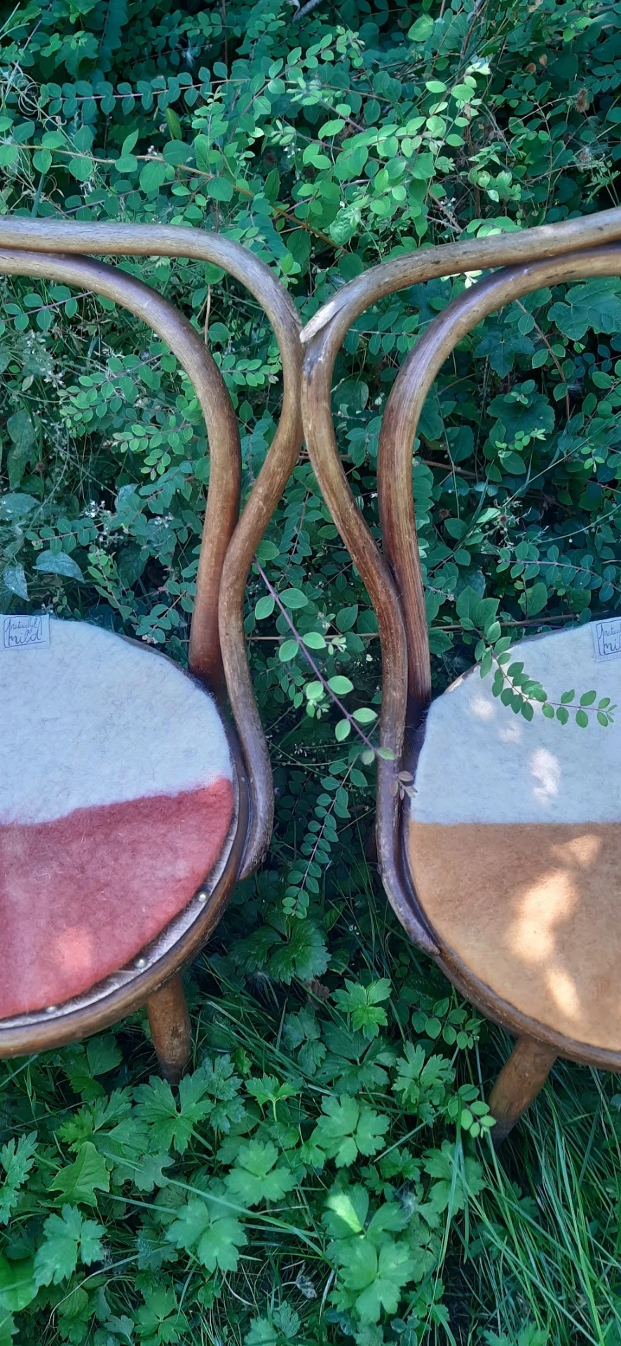Duo multifunctional seat pads garden colours