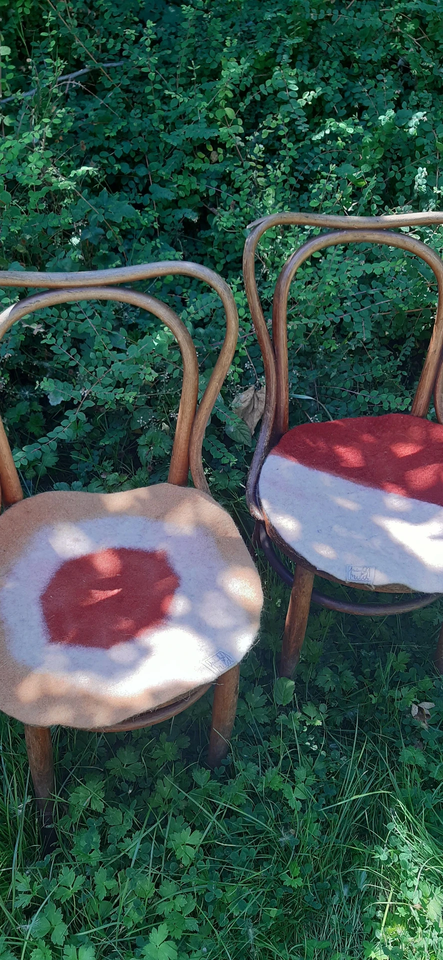 Duo multifunctional seat pads garden colours