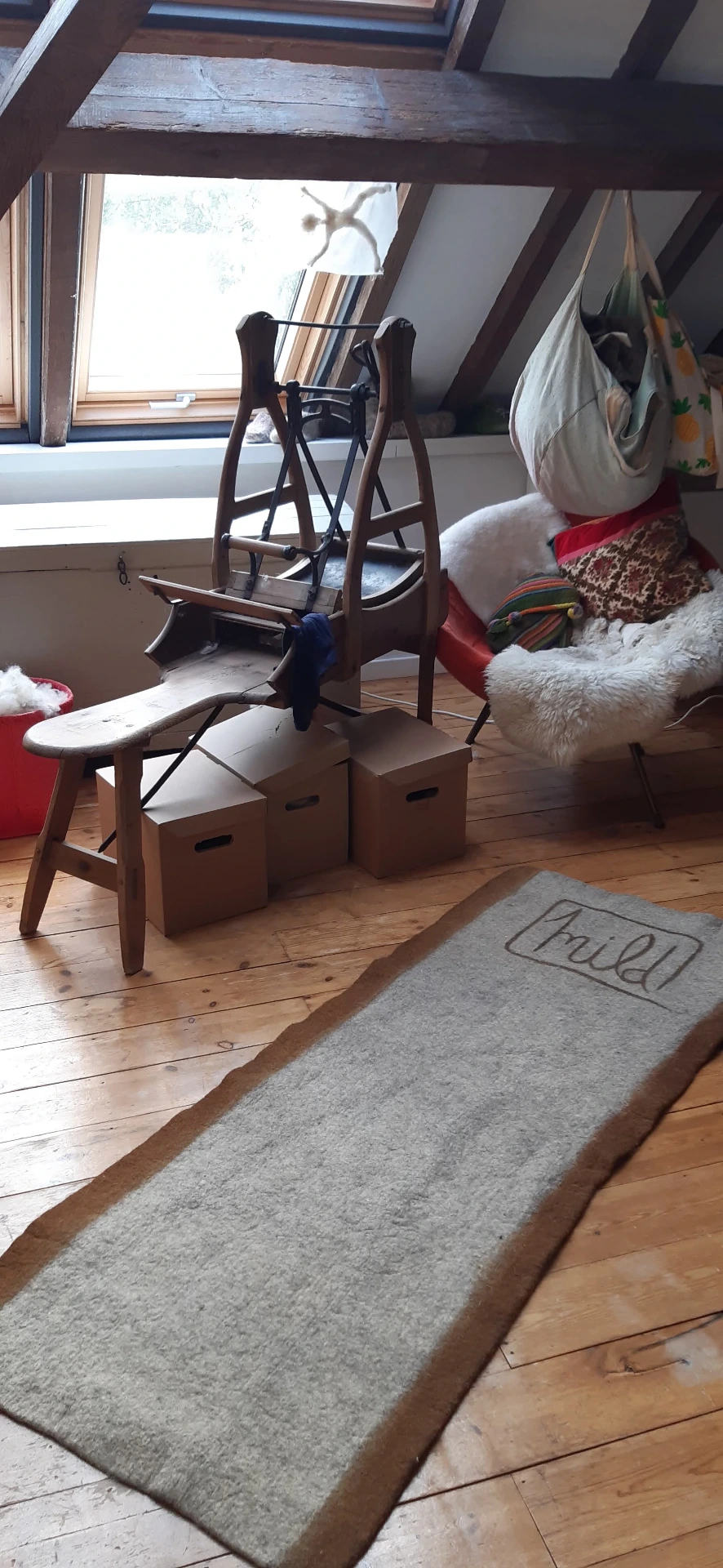 Yin Yoga Mat-Garden Colours-Walnut Husks