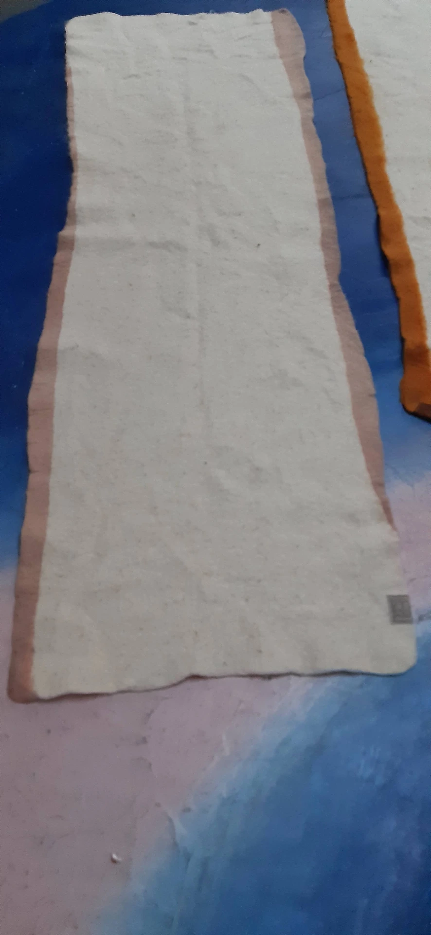 Yin Yoga Mat-Garden Colours- Avocado Pink