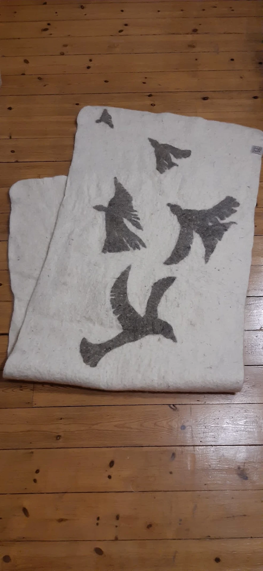 Yin Yoga Mat XXL-Free the peace birds Collection